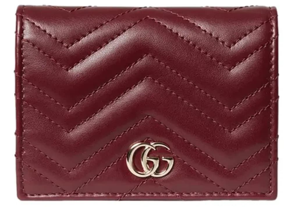 Ví Gucci GG Marmont Card Case 'Red' 466492-DTDHV-6207 Ví Gucci GG Marmont Card Case 'Red' 466492-DTDHV-6207