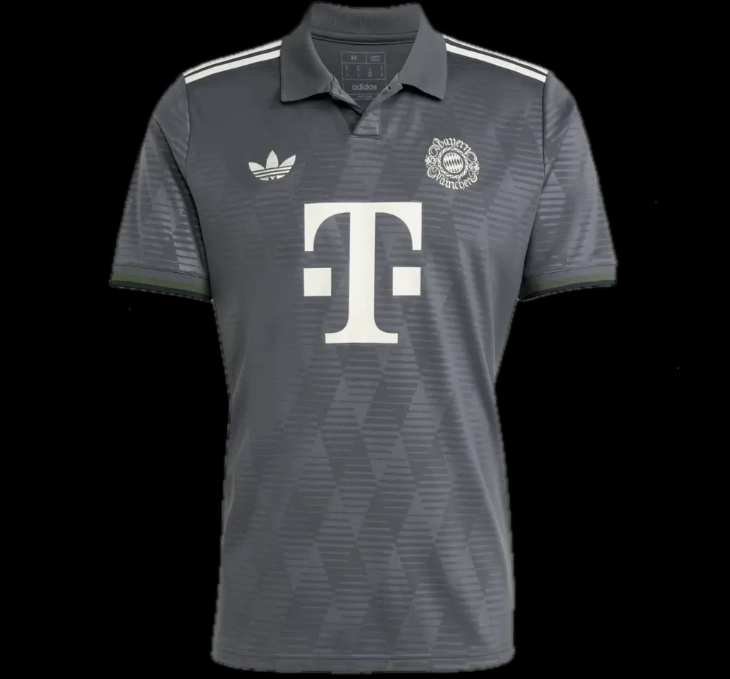 Áo Adidas FC Bayern 24/25 Wiesn Jersey ‘Grey’ IW7299 — kich-thuoc: M Áo Adidas FC Bayern 24/25 Wiesn Jersey ‘Grey’ IW7299 — kich-thuoc: M