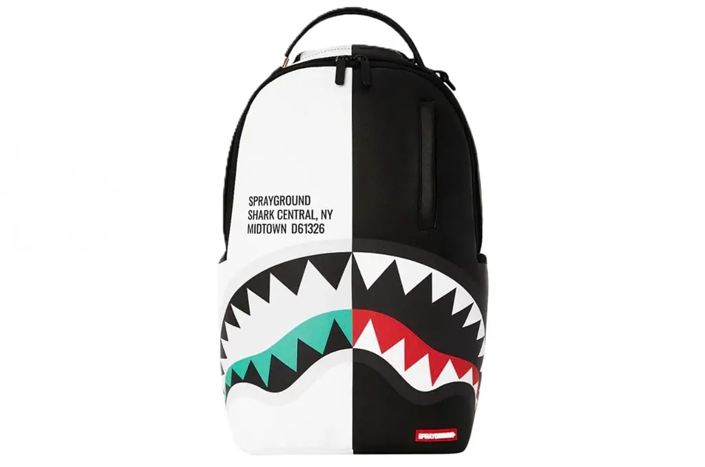 Balo Sprayground Shark Mouth 'White Black' W1035717 Balo Sprayground Shark Mouth 'White Black' W1035717