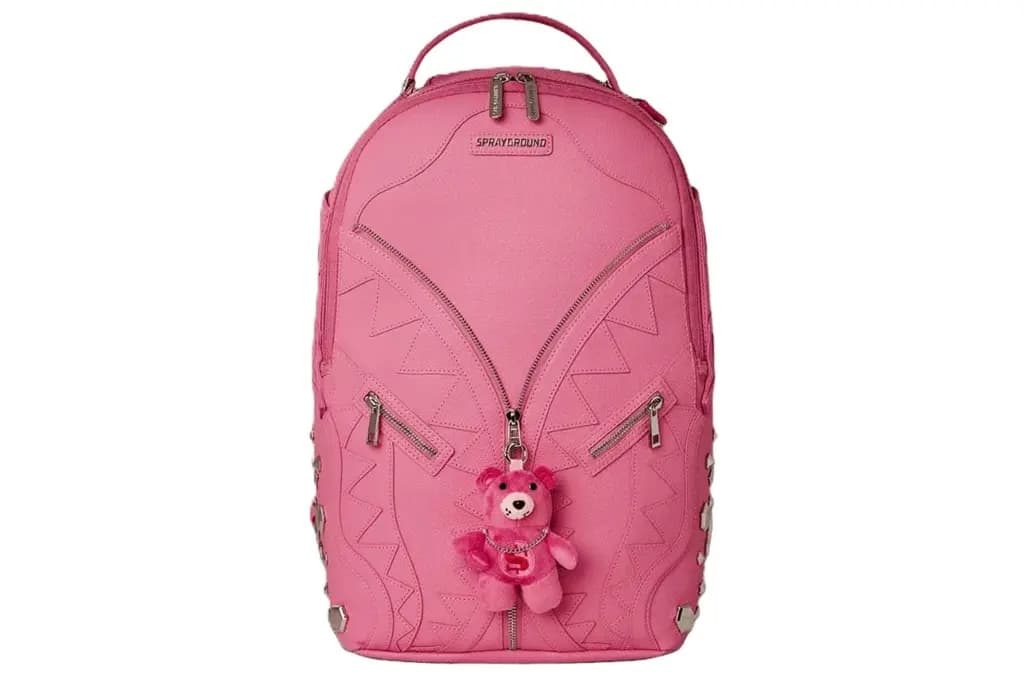 Balo Sprayground Artificial Leather 'Pink' SD-B6320 Balo Sprayground Artificial Leather 'Pink' SD-B6320