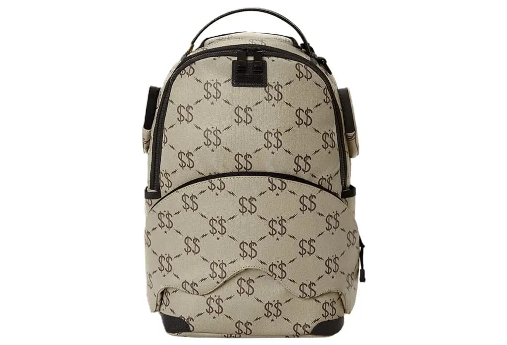 Balo Sprayground Shark Mouth Pocket 'Brown' 910B4636NSZ Balo Sprayground Shark Mouth Pocket 'Brown' 910B4636NSZ