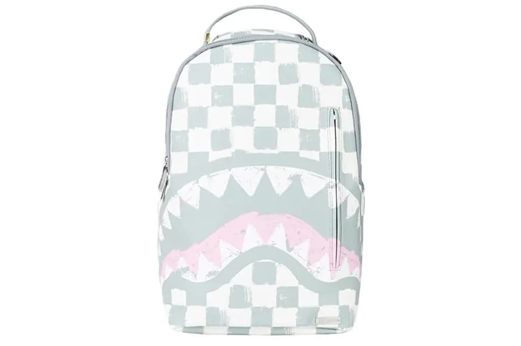 Balo Sprayground Shark Mouth 'Light Grey' W1045745 Balo Sprayground Shark Mouth 'Light Grey' W1045745