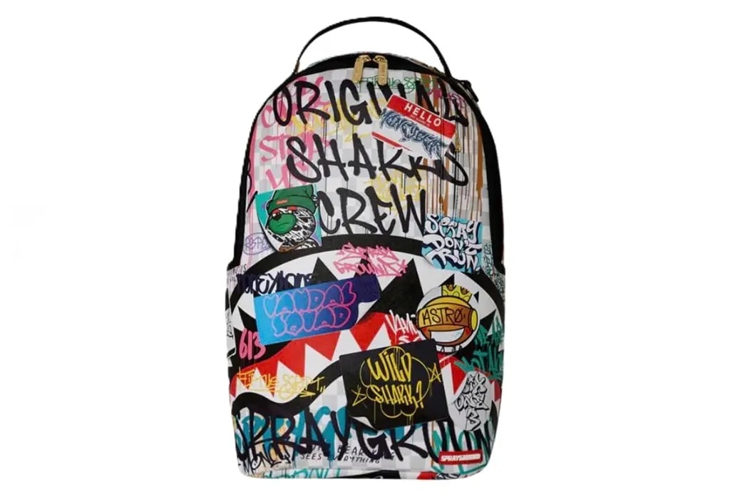Balo Sprayground Shark Mouth Graffiti 'Multicolor' W1035709 Balo Sprayground Shark Mouth Graffiti 'Multicolor' W1035709