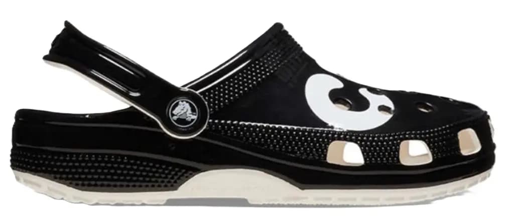 Dép Crocs Classic High Shine Logo Clog 'Black' 210804-001 Dép Crocs Classic High Shine Logo Clog 'Black' 210804-001