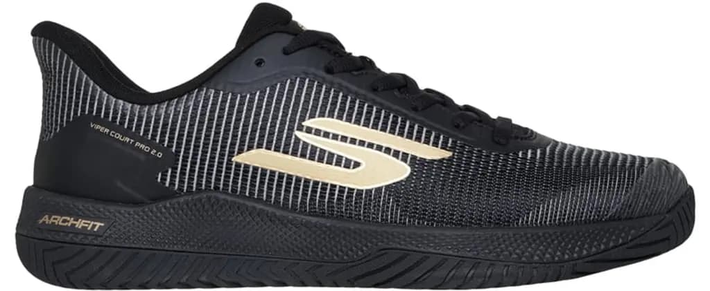 Giày Skechers Viper Court Pro 2.0 'Black Gold' 246109C-BKGD Giày Skechers Viper Court Pro 2.0 'Black Gold' 246109C-BKGD