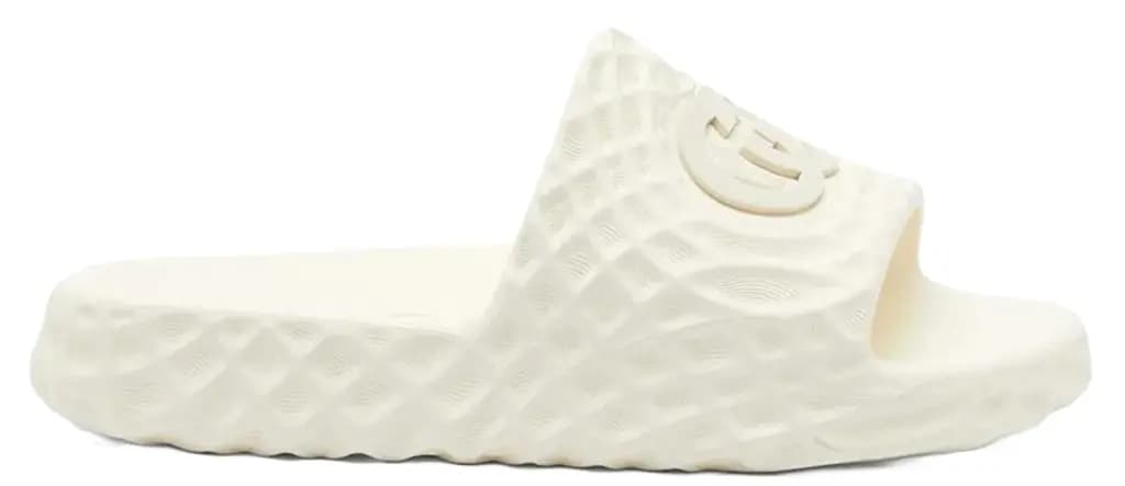 Dép Gucci Interlocking G Slide Sandal 'White' 770801-J8710-9164 Dép Gucci Interlocking G Slide Sandal 'White' 770801-J8710-9164