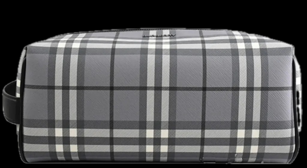 Túi Burberry Check Travel Pouch 'Grey' 8057782 Túi Burberry Check Travel Pouch 'Grey' 8057782