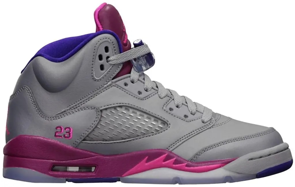 Giày Nike Air Jordan 5 Retro GS 'Cement Grey Pink' 440892-009 — kich-thuoc: 38-5 Giày Nike Air Jordan 5 Retro GS 'Cement Grey Pink' 440892-009 — kich-thuoc: 38-5
