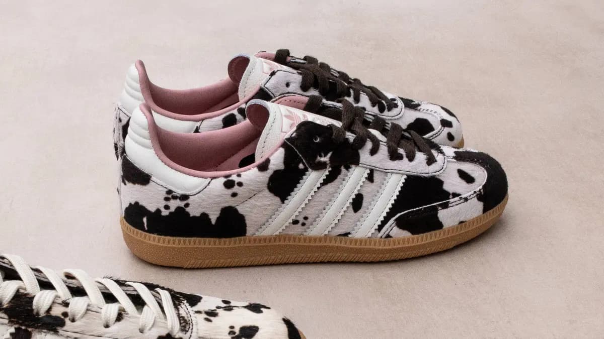 Cơn sốt ASOS × adidas Samba “Cow Print” sẽ chính thức restock trong tháng 8 này Cơn sốt ASOS × adidas Samba “Cow Print” sẽ chính thức restock trong tháng 8 này