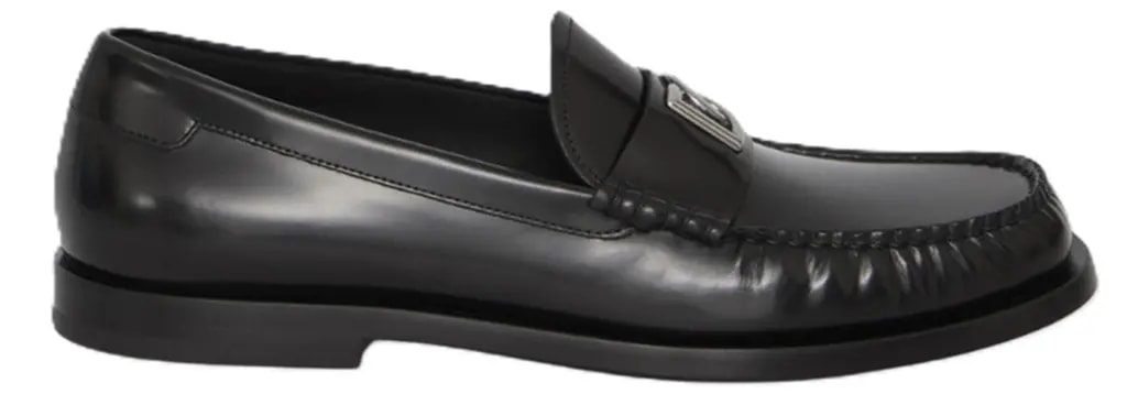 Giày Dolce & Gabbana Loafers Leather Logo 'Black' A30248-AQ237 — kich-thuoc: 41 Giày Dolce & Gabbana Loafers Leather Logo 'Black' A30248-AQ237 — kich-thuoc: 41