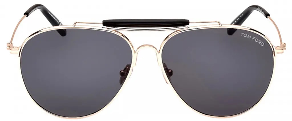 Kính Tom Ford Aviator Smoked 'Gold' FT0995-5928A Kính Tom Ford Aviator Smoked 'Gold' FT0995-5928A