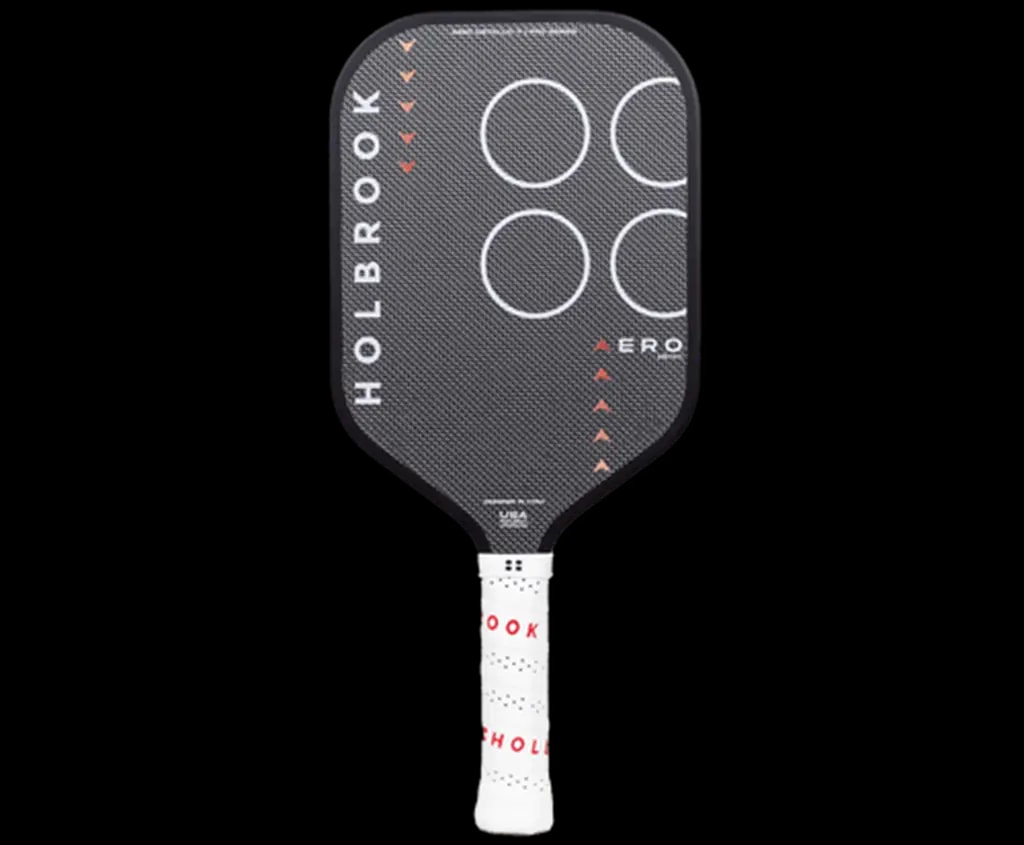 Vợt Pickleball Holbrook Pro Aero Kevlar T 'Black' — kich-thuoc: 14mm Vợt Pickleball Holbrook Pro Aero Kevlar T 'Black' — kich-thuoc: 14mm