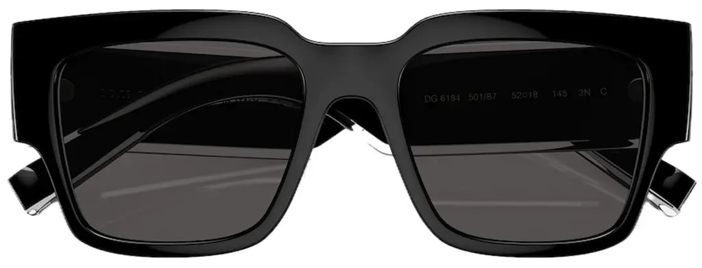 Kính Dolce & Gabbana D&G Sunglasses 'Black' DG6184 Kính Dolce & Gabbana D&G Sunglasses 'Black' DG6184