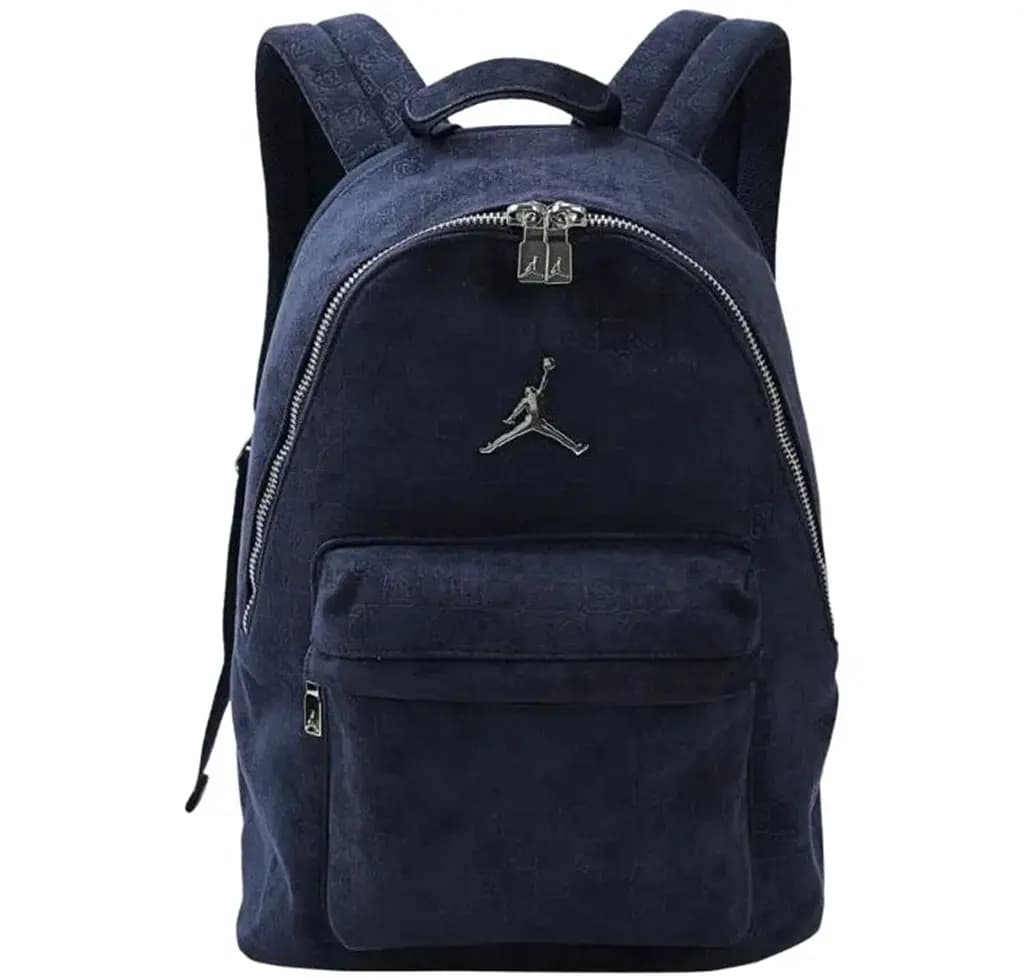 Balo Nike Jordan Monogram Suede 'Blue' JD2533180AD-001 Balo Nike Jordan Monogram Suede 'Blue' JD2533180AD-001