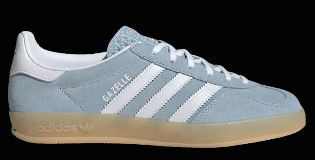 Giày Adidas Gazelle Indoor 'Wonder Blue White Gum' JQ7009 — kich-thuoc: 36 2/3 Giày Adidas Gazelle Indoor 'Wonder Blue White Gum' JQ7009 — kich-thuoc: 36 2/3