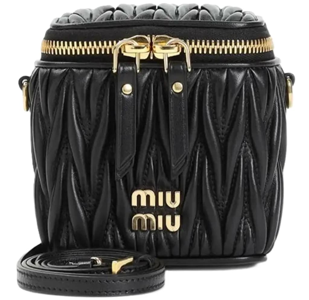 Túi Miu Miu Matelasse Nappa 'Black' 5NR018-AFPP-F0002 Túi Miu Miu Matelasse Nappa 'Black' 5NR018-AFPP-F0002