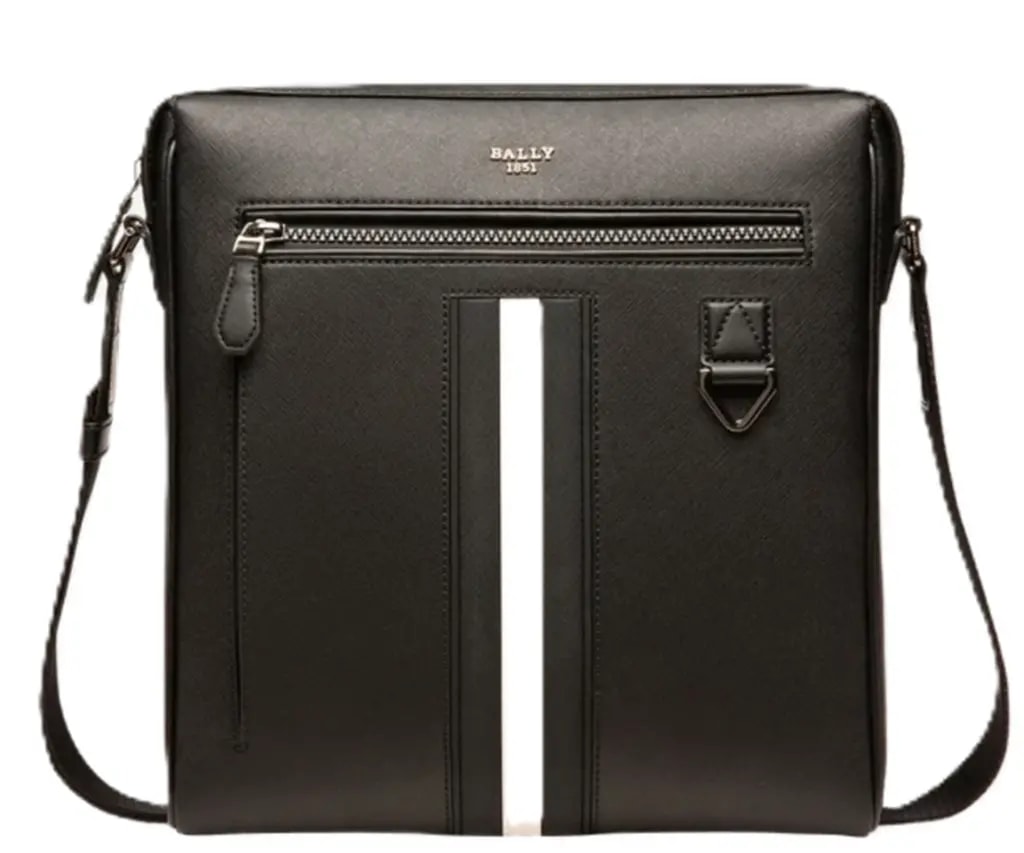 Túi Bally Mecoy Leather Crossbody 'Black' 6238763 Túi Bally Mecoy Leather Crossbody 'Black' 6238763