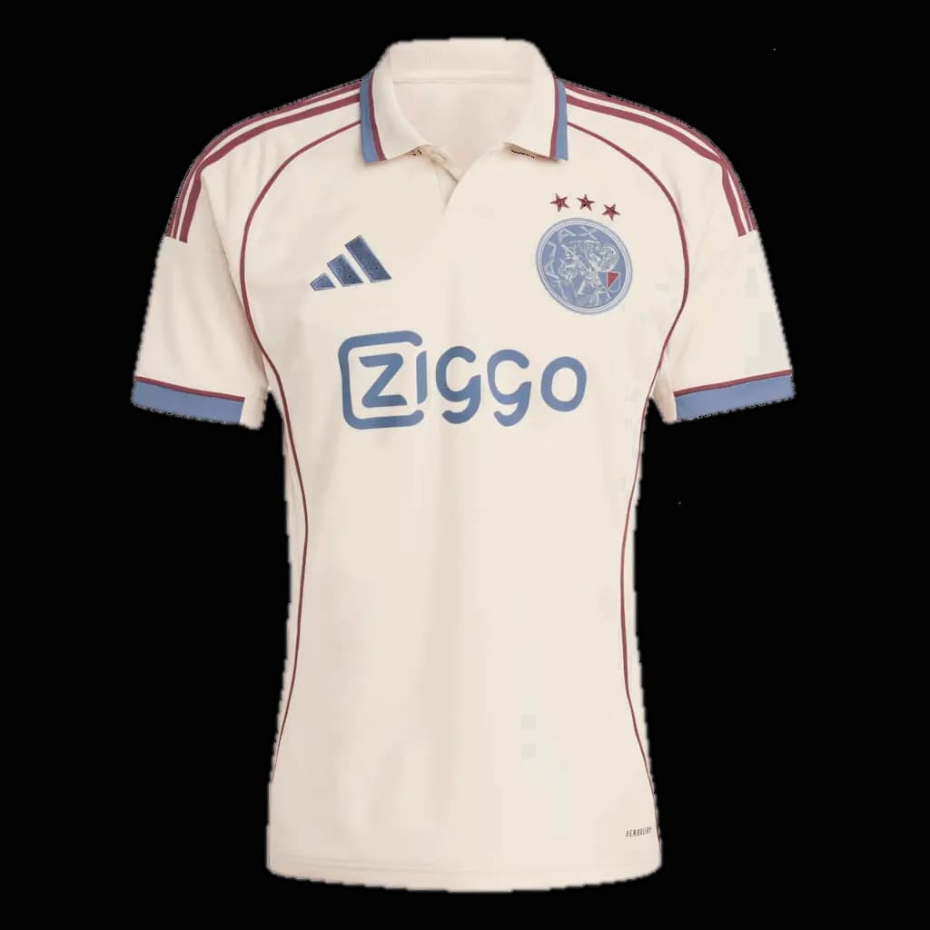 Áo Adidas Ajax Amsterdam SS25 25/26 'Ivory' JP1446 Áo Adidas Ajax Amsterdam SS25 25/26 'Ivory' JP1446