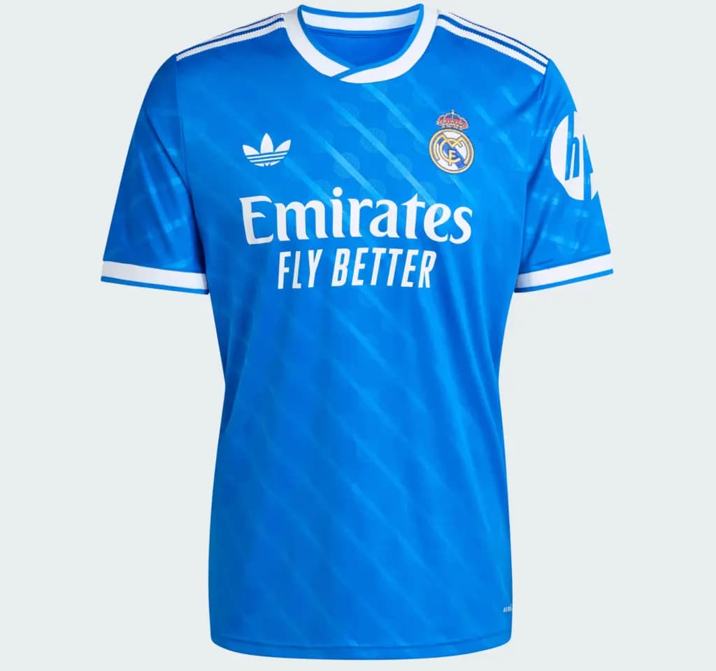 Áo Adidas Real Madrid 25/26 'Blue' JV5845 Áo Adidas Real Madrid 25/26 'Blue' JV5845