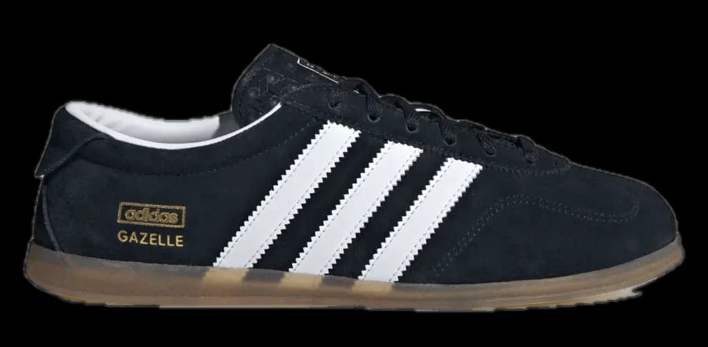 Giày Adidas Gazelle Lo Pro 'Black White Gum' JR8886 Giày Adidas Gazelle Lo Pro 'Black White Gum' JR8886
