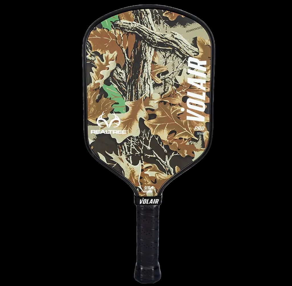Vợt Pickleball Volair RealTree Pro 16mm 'Green' Vợt Pickleball Volair RealTree Pro 16mm 'Green'
