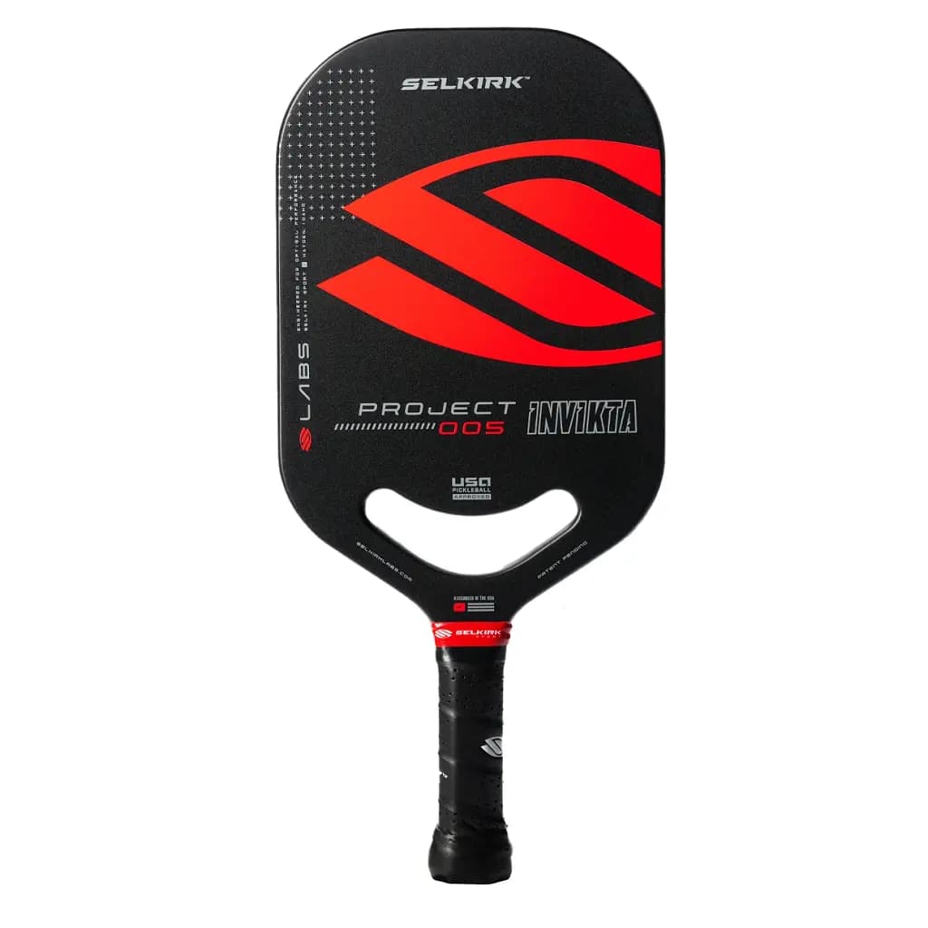 Vợt Pickleball Selkirk LABS Project 005 Invikta 16mm 'Black Red' Vợt Pickleball Selkirk LABS Project 005 Invikta 16mm 'Black Red'