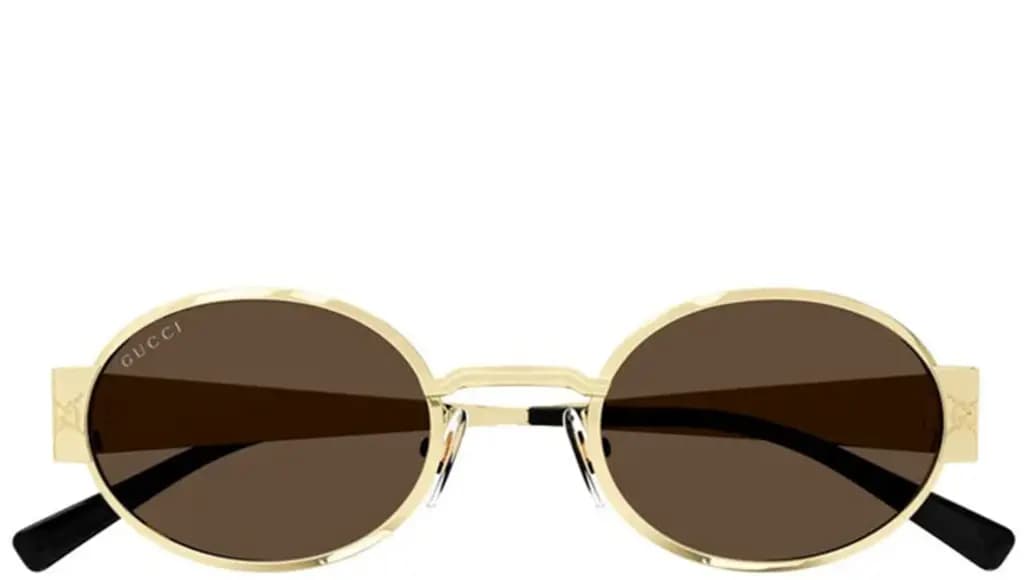 Kính Gucci Oval Sunglasses 'Gold' GG1854S-005 Kính Gucci Oval Sunglasses 'Gold' GG1854S-005