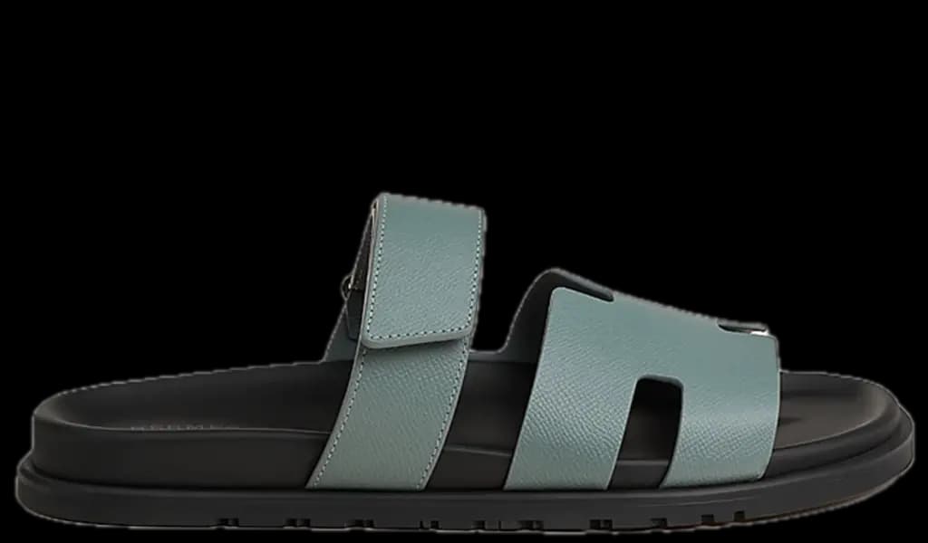 Dép Hermes Chypre Sandal 'Grey' H222857ZHBR465 Dép Hermes Chypre Sandal 'Grey' H222857ZHBR465