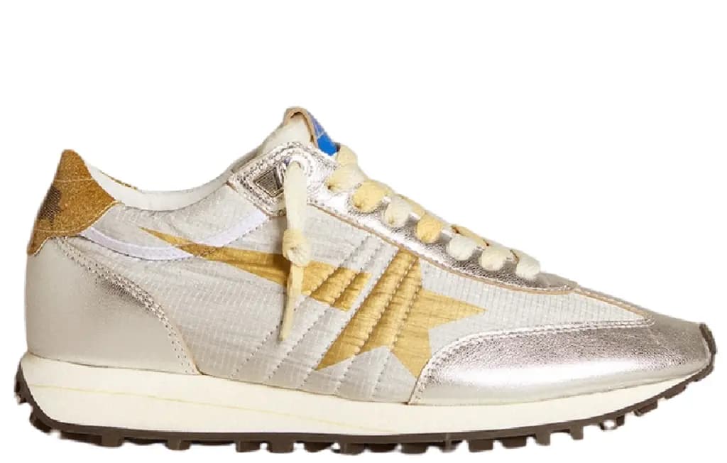 Giày Golden Goose Marathon 'Silver' GWF00683-F005490-70138 Giày Golden Goose Marathon 'Silver' GWF00683-F005490-70138