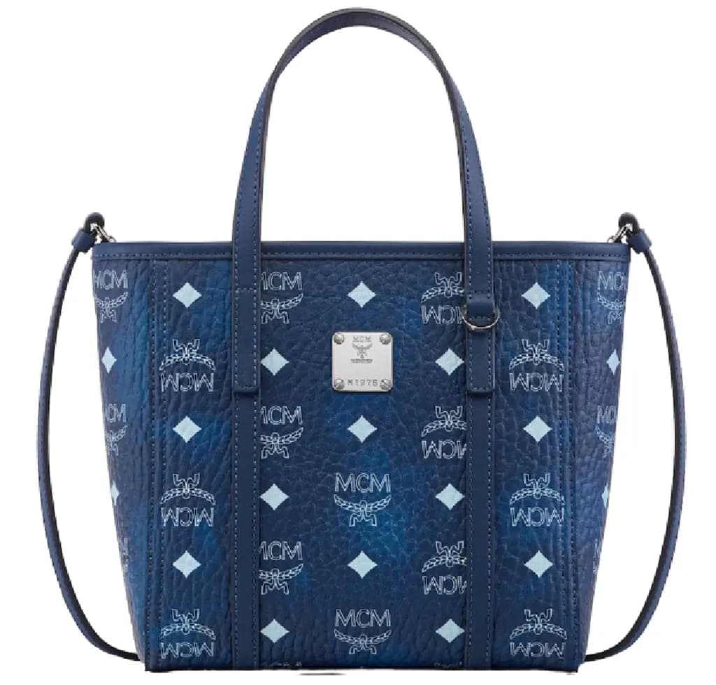 Túi MCM Toni Top-Zip Shopper 'Blue Visetos' MWPFAMT081F001 Túi MCM Toni Top-Zip Shopper 'Blue Visetos' MWPFAMT081F001