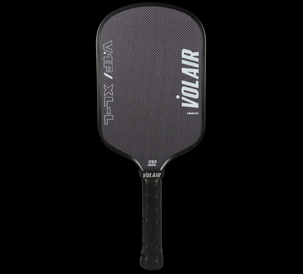 Vợt Pickleball Volair V.1F/XL–L 16mm 'Grey' Vợt Pickleball Volair V.1F/XL–L 16mm 'Grey'
