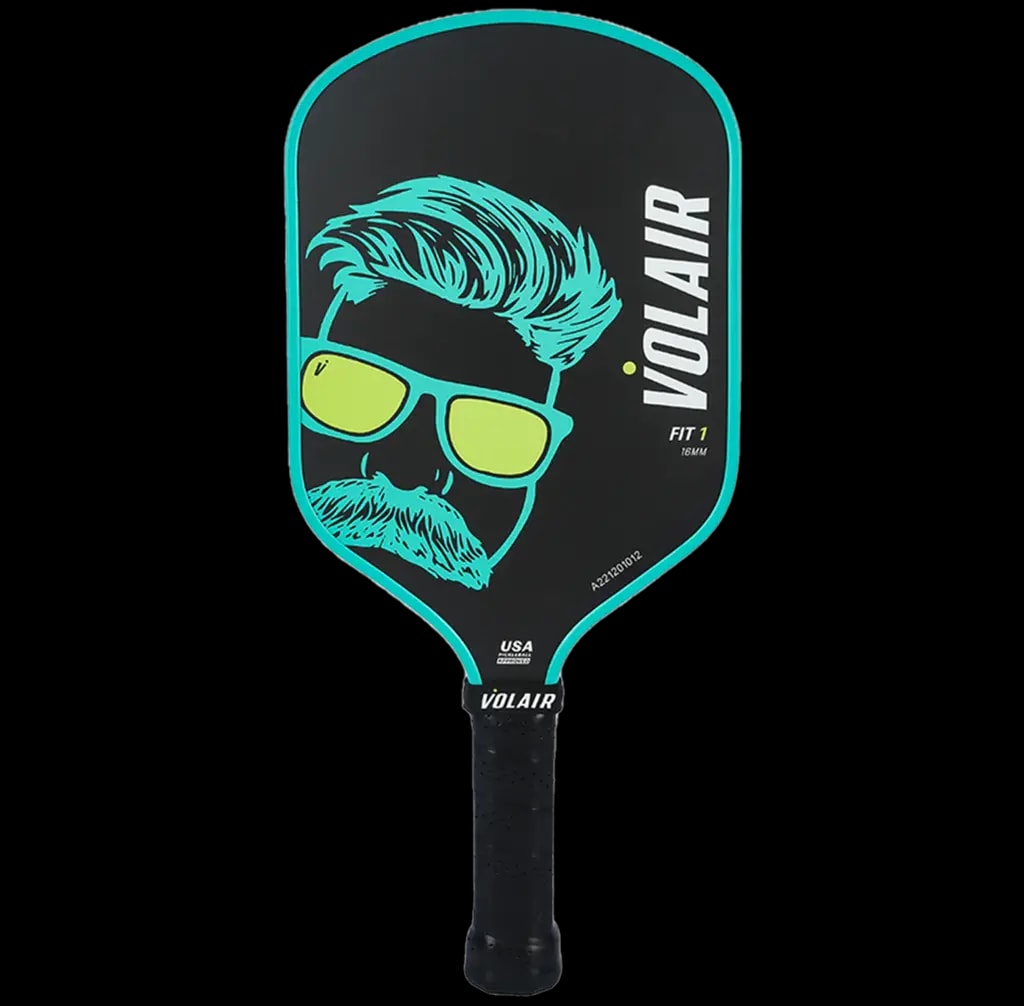 Vợt Pickleball Volair Fit 1 Limited Edition 16mm 'Black Blue' Vợt Pickleball Volair Fit 1 Limited Edition 16mm 'Black Blue'