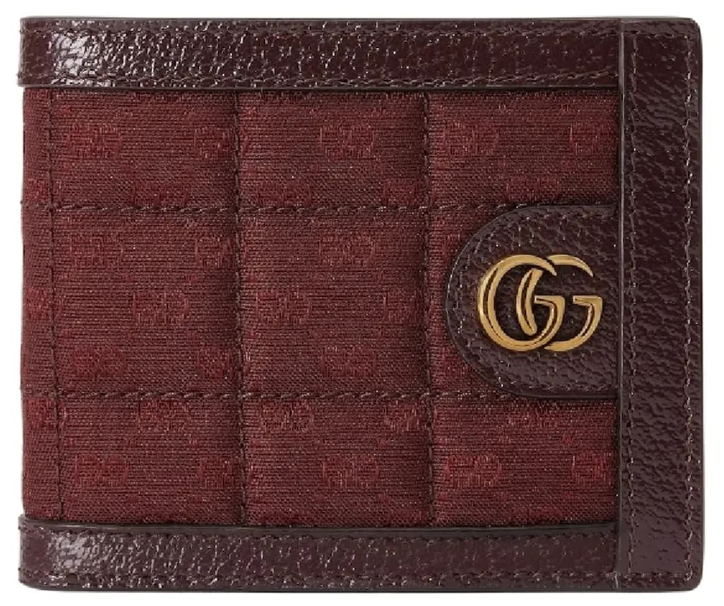 Ví Gucci Mini GG Canvas Wallet 'Burgundy' 756526-FAB7W-6041 Ví Gucci Mini GG Canvas Wallet 'Burgundy' 756526-FAB7W-6041
