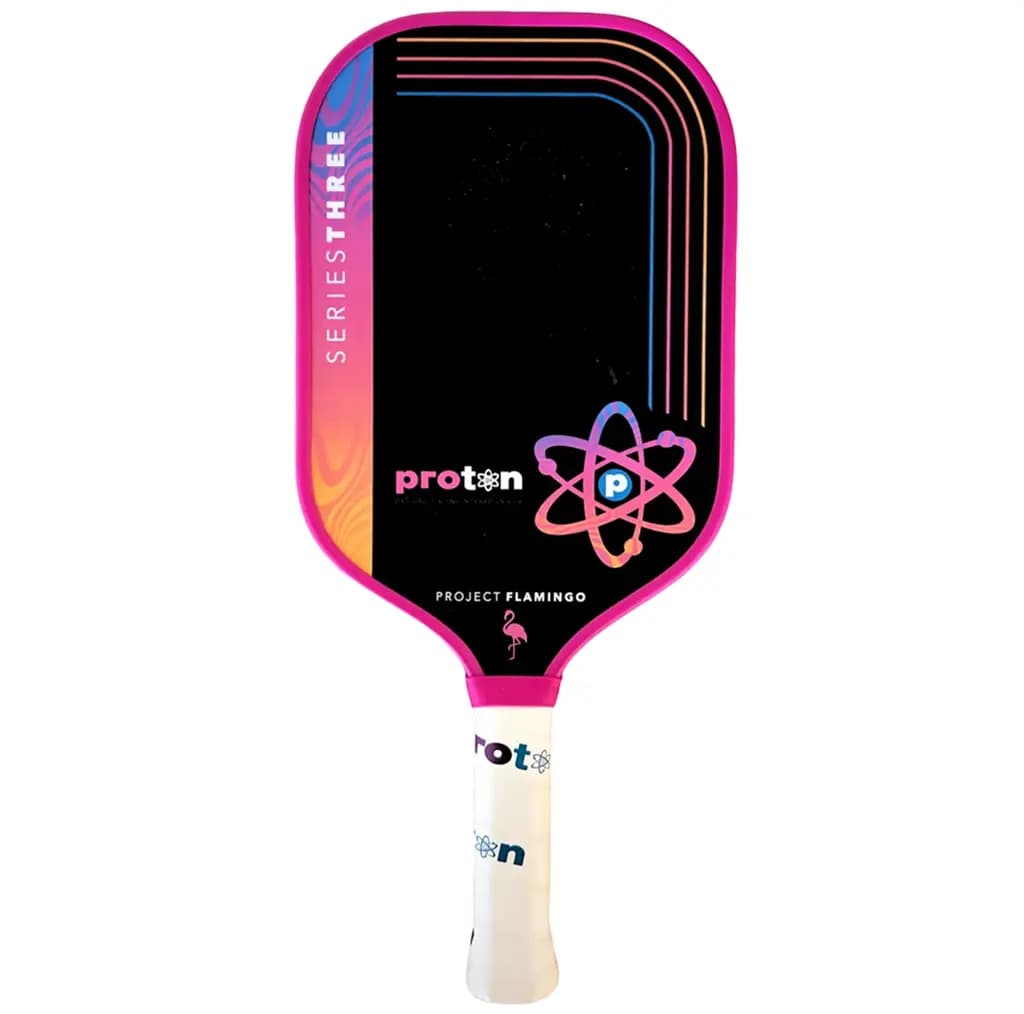 Vợt Pickleball Proton Series Three Flamingo 15mm 'Pink' Vợt Pickleball Proton Series Three Flamingo 15mm 'Pink'
