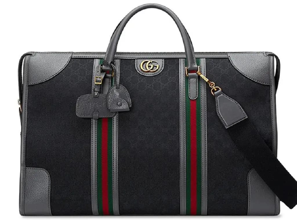 Túi Gucci Bauletto Extra Large Duffle 'Black' 715773-FAARB-1048 Túi Gucci Bauletto Extra Large Duffle 'Black' 715773-FAARB-1048