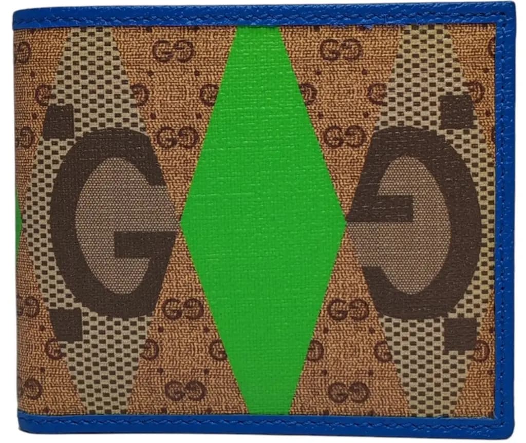 Ví Gucci GG Diamond Print Bifold Wallet 'Brown' 671652-AABDC-9799 Ví Gucci GG Diamond Print Bifold Wallet 'Brown' 671652-AABDC-9799