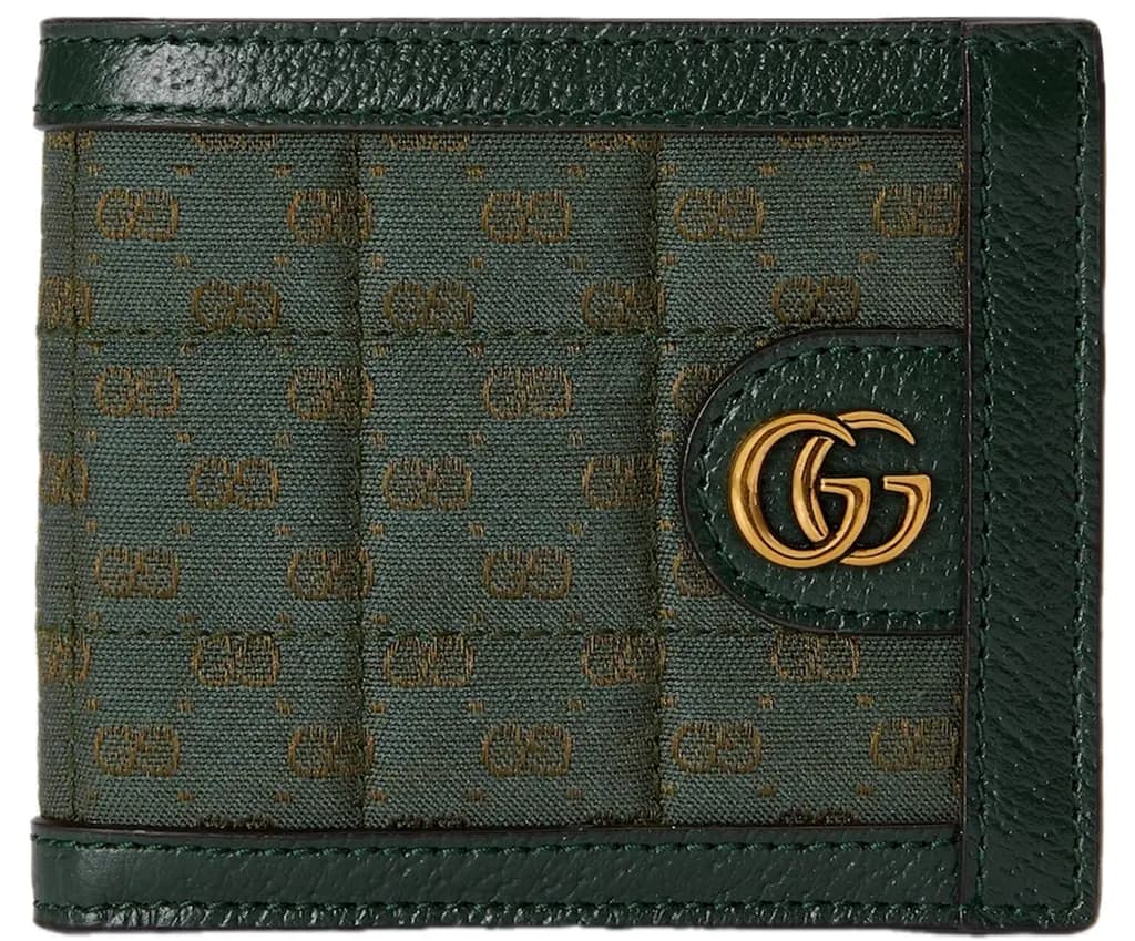 Ví Gucci Mini GG Canvas Wallet 'Green' 756526-FAB7W-3046 Ví Gucci Mini GG Canvas Wallet 'Green' 756526-FAB7W-3046