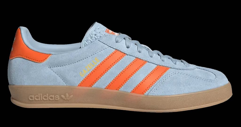 Giày Adidas Gazelle Indoor 'Wonder Blue Orange' JH5405 Giày Adidas Gazelle Indoor 'Wonder Blue Orange' JH5405
