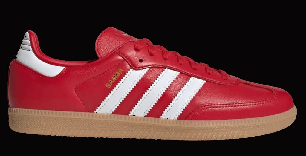 Giày Adidas Samba OG 'Better Scarlet White' JR0881 Giày Adidas Samba OG 'Better Scarlet White' JR0881