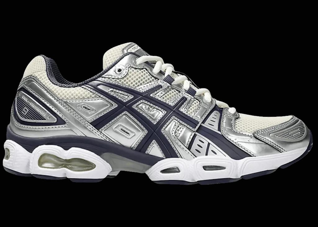 Giày Asics Gel-Nimbus 9 'Oatmeal Indigo Fog' 1203A600-250 Giày Asics Gel-Nimbus 9 'Oatmeal Indigo Fog' 1203A600-250
