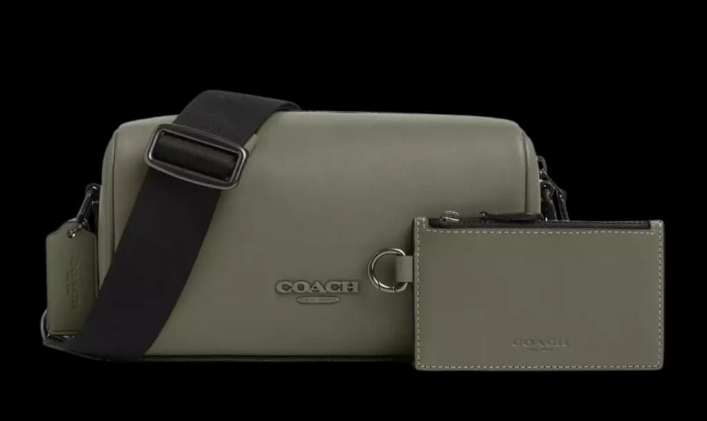 Túi Coach Calf Leather Shoulder 'Military Green' CV530-QBMGR Túi Coach Calf Leather Shoulder 'Military Green' CV530-QBMGR