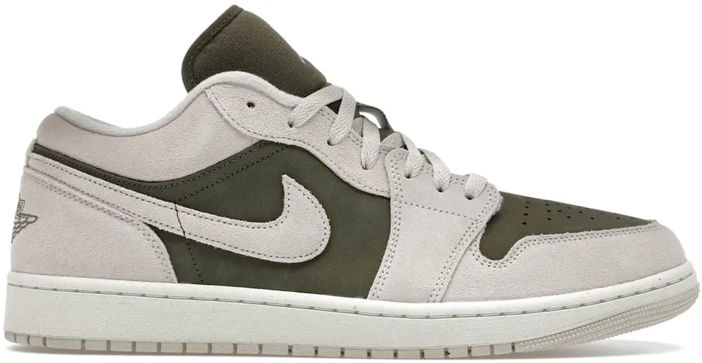 Giày Nike Air Jordan 1 Low SE 'Medium Olive Sail' HV4089-201 Giày Nike Air Jordan 1 Low SE 'Medium Olive Sail' HV4089-201