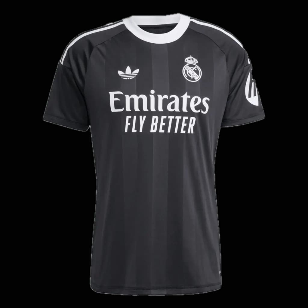 Áo Adidas Real Madrid 25/26 'Black' JP4173 Áo Adidas Real Madrid 25/26 'Black' JP4173