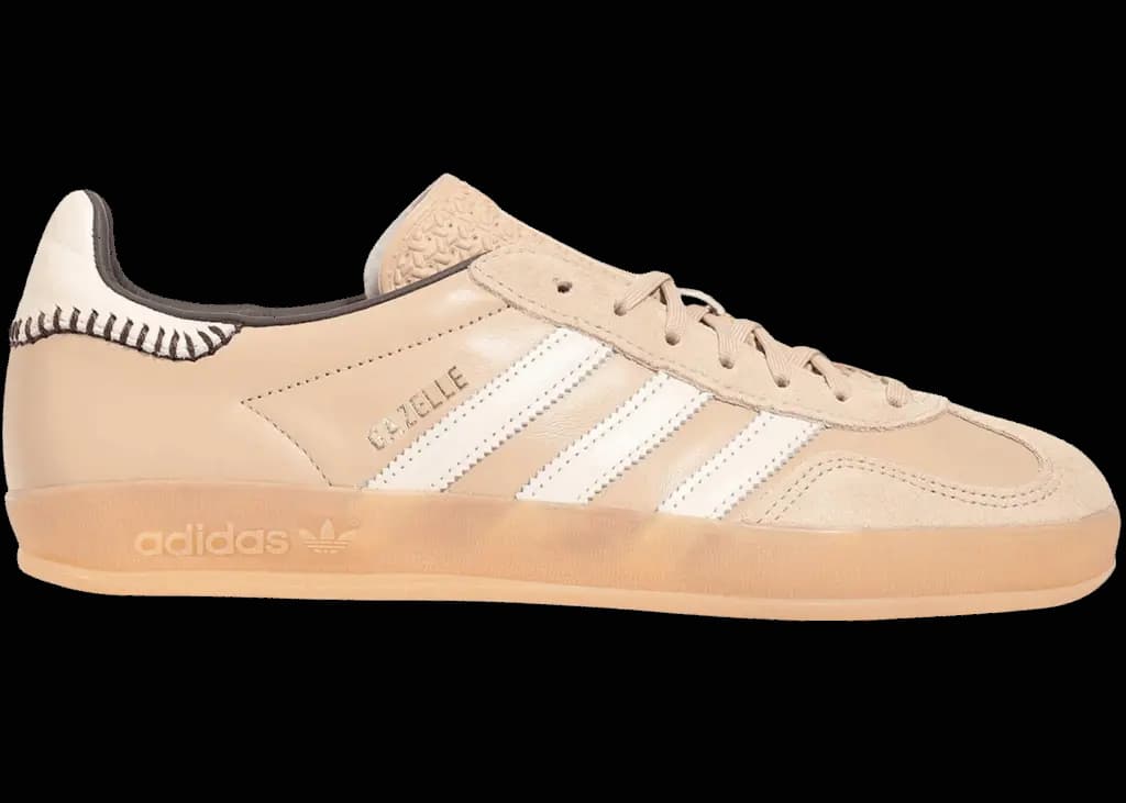 Giày Adidas Gazelle Indoor 'Beige Wonder White' JQ1751 Giày Adidas Gazelle Indoor 'Beige Wonder White' JQ1751