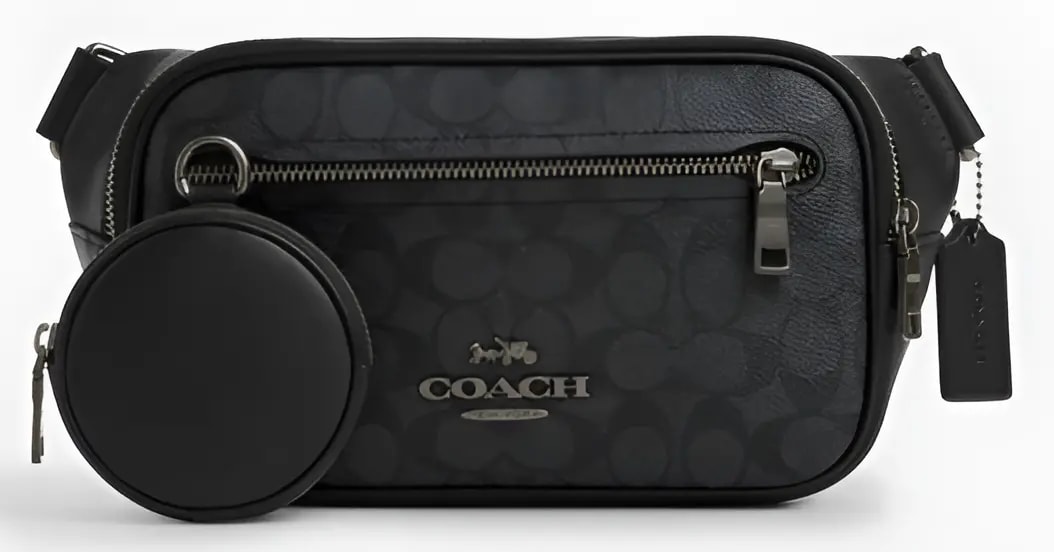 Túi Coach Elias Belt Bag 'Black' CZ400-QBMI5 Túi Coach Elias Belt Bag 'Black' CZ400-QBMI5