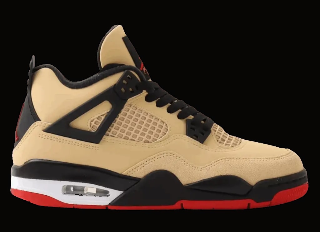 Giày Nike GS Air Jordan 4 Retro 'Sesame Black' IH2094-200 — kich-thuoc: 36.5 Giày Nike GS Air Jordan 4 Retro 'Sesame Black' IH2094-200 — kich-thuoc: 36.5