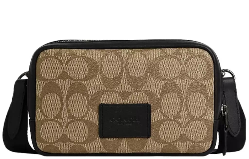 Túi Coach Carrier Phone Crossbody Bag 'Beige' CM179-QBT4U Túi Coach Carrier Phone Crossbody Bag 'Beige' CM179-QBT4U