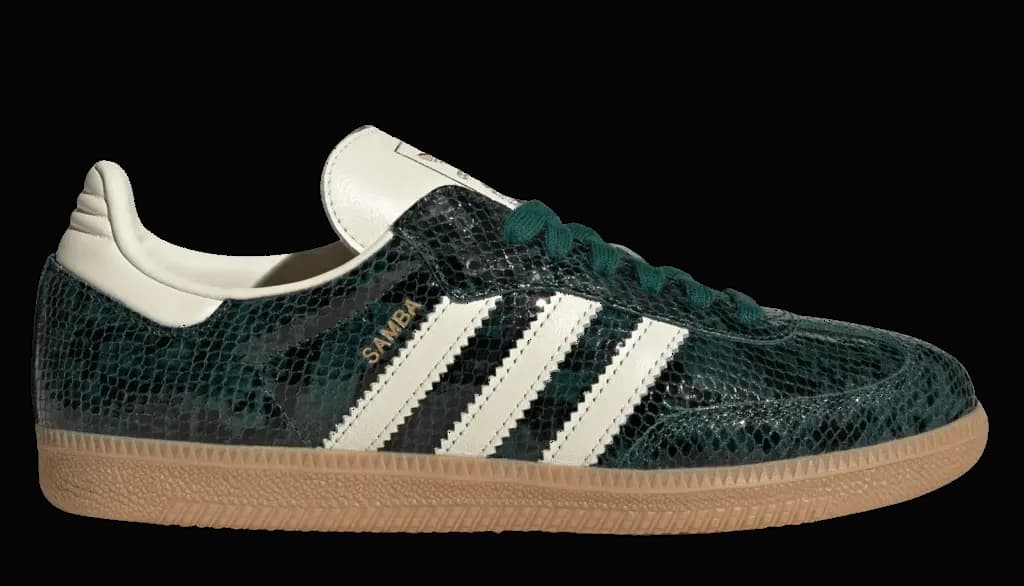 Giày Adidas Samba OG 'Snakeskin Green' JR8848 Giày Adidas Samba OG 'Snakeskin Green' JR8848