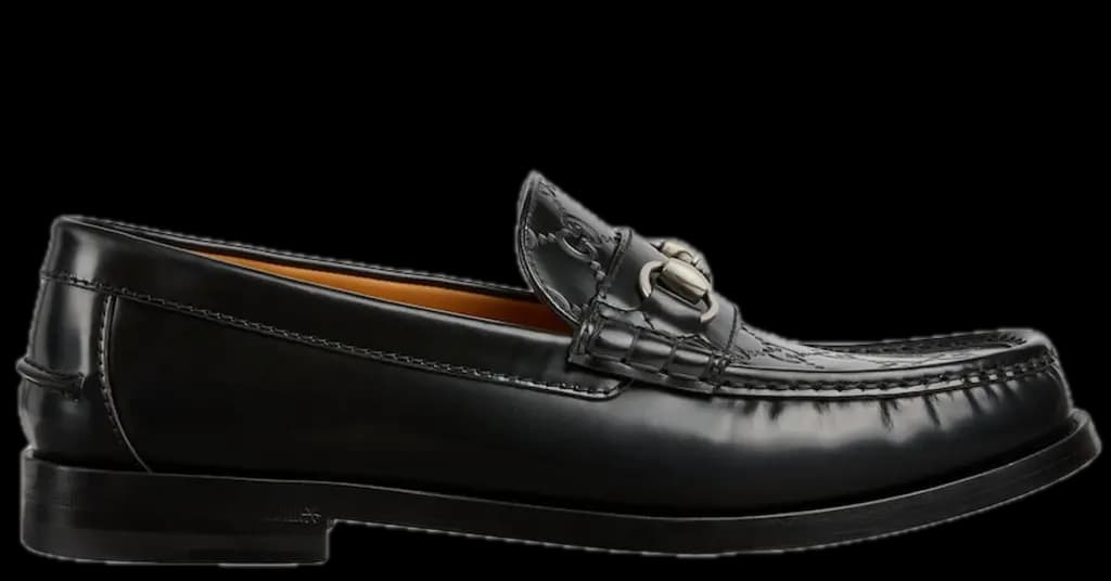 Giày Gucci Gg Loafer With Horsebit 'Black' 786426-AADIU-1000 Giày Gucci Gg Loafer With Horsebit 'Black' 786426-AADIU-1000