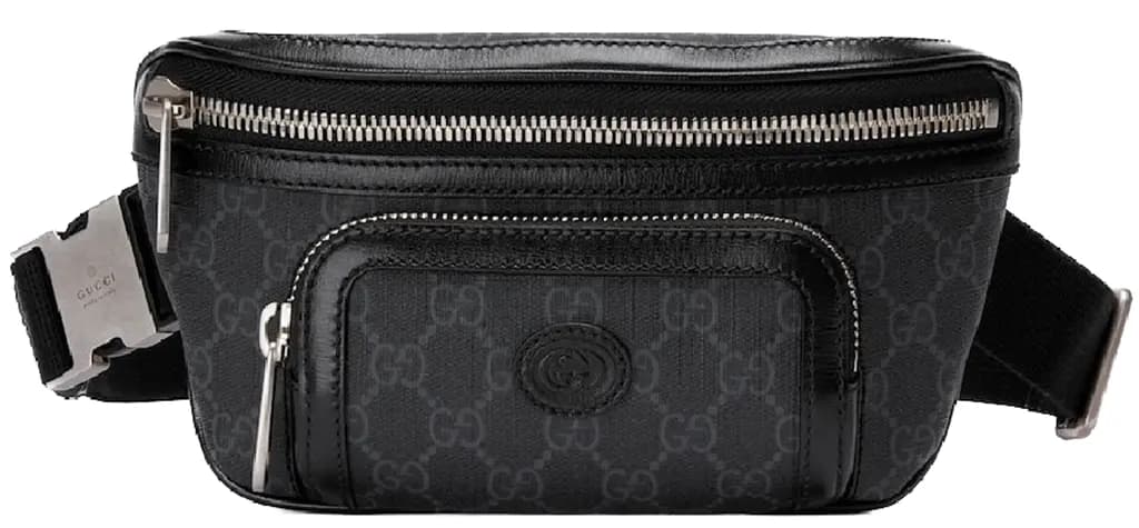 Túi Gucci Belt Bag With Interlocking G 'Black' 682933-92THN-1000 Túi Gucci Belt Bag With Interlocking G 'Black' 682933-92THN-1000